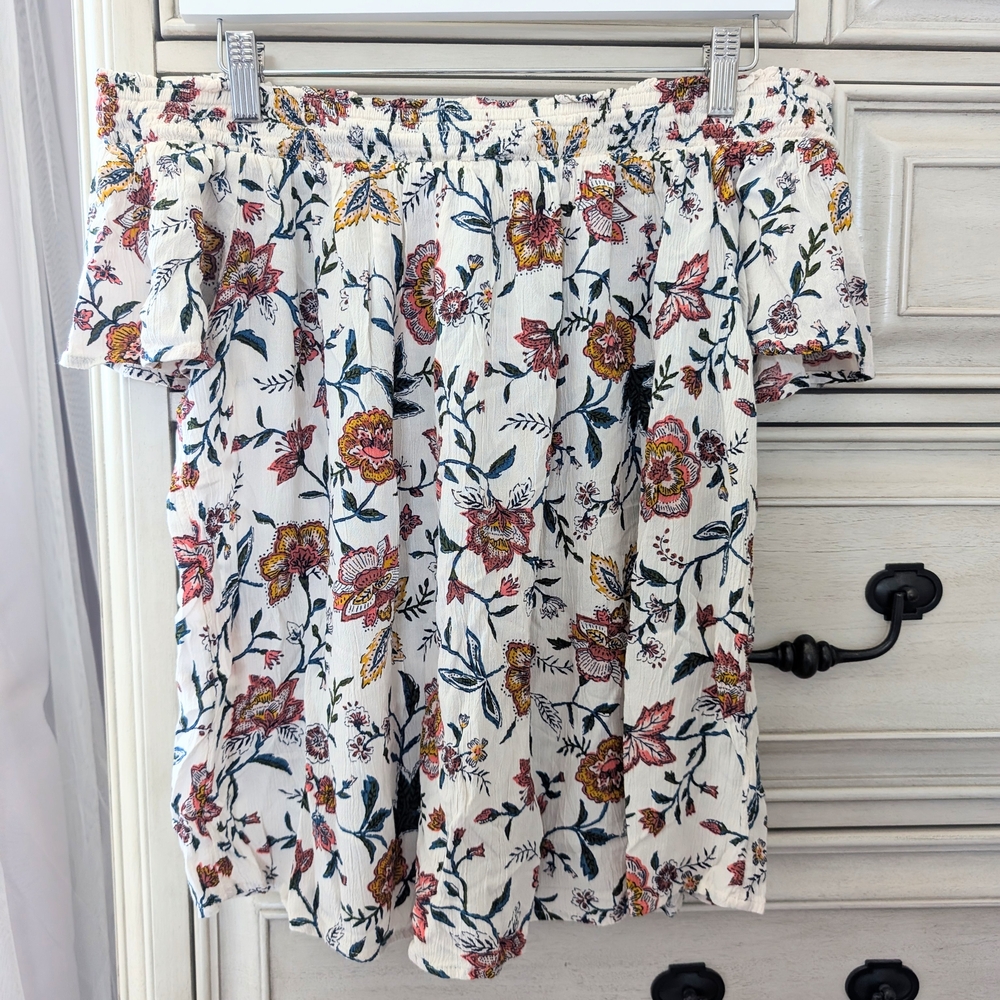 Floral Off-Shoulder Top